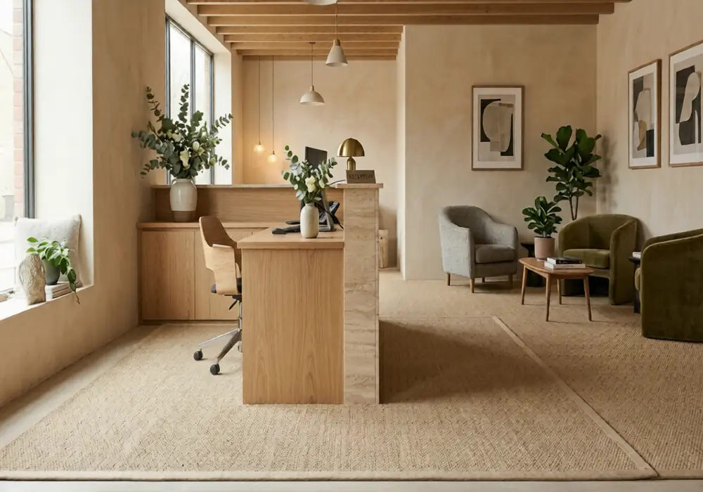 Reception sisal carpets