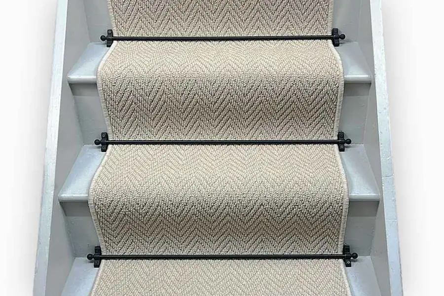 Harrison Cream Herringbone