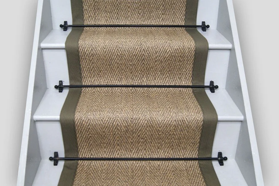 Herringbone Sisal Stair Runner