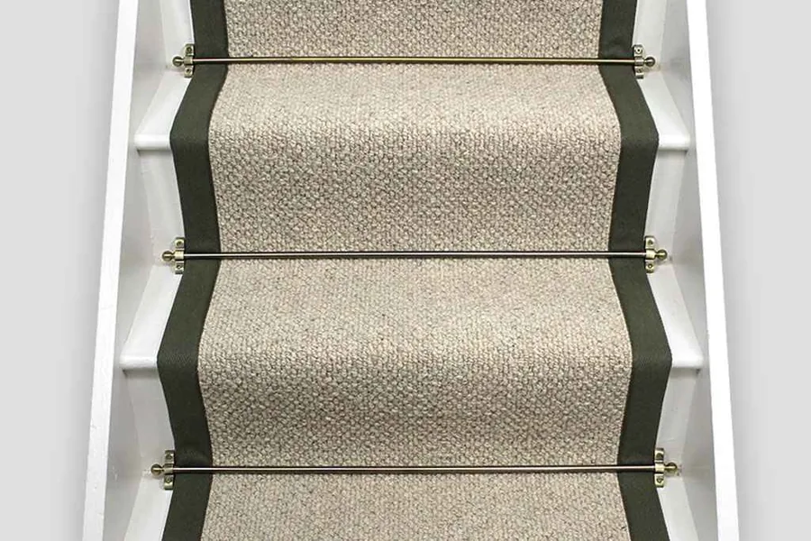 Hessian Wool Stair Runner