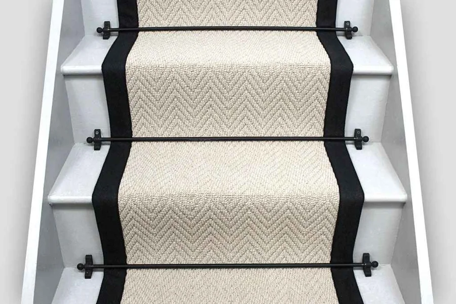 Stanton Cream Herringbone