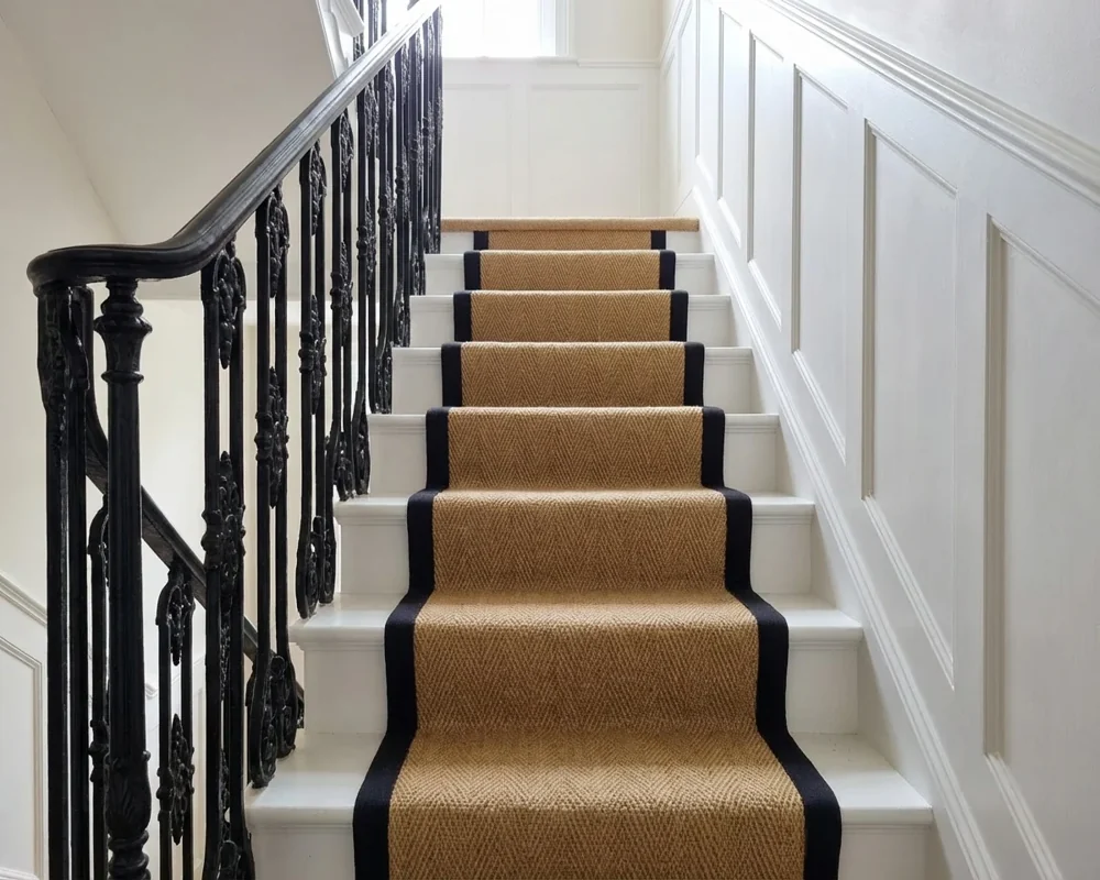 jute stair carpet