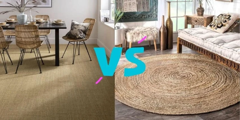 Sisal vs jute carpet